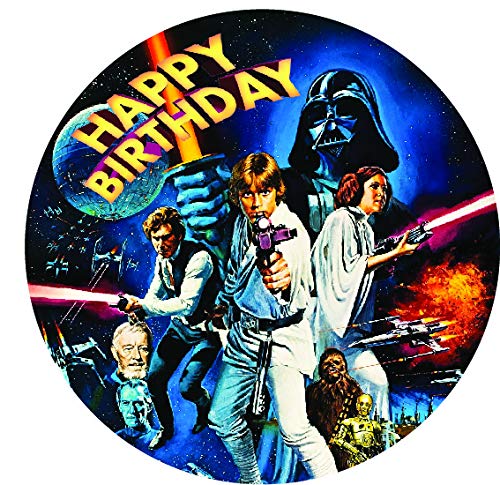 7.5 Inch Edible Cake Toppers – Galactic Space and Friends