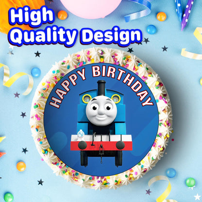 7.5 Inch Edible Cake Toppers Thomas The Train