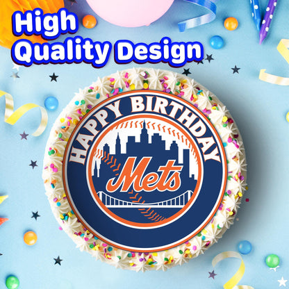 7.5 Inch Edible Cake Toppers New York Yankees