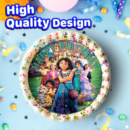 7.5 Inch Edible Cake Toppers Encatno