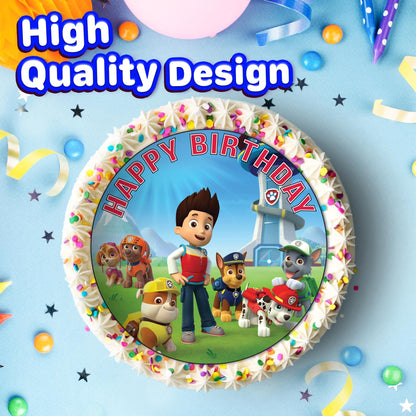 7.5 Inch Edible Cake Toppers Paw patrol