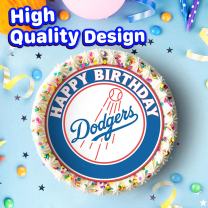 7.5 Inch Edible Cake Toppers los angeles dodgers