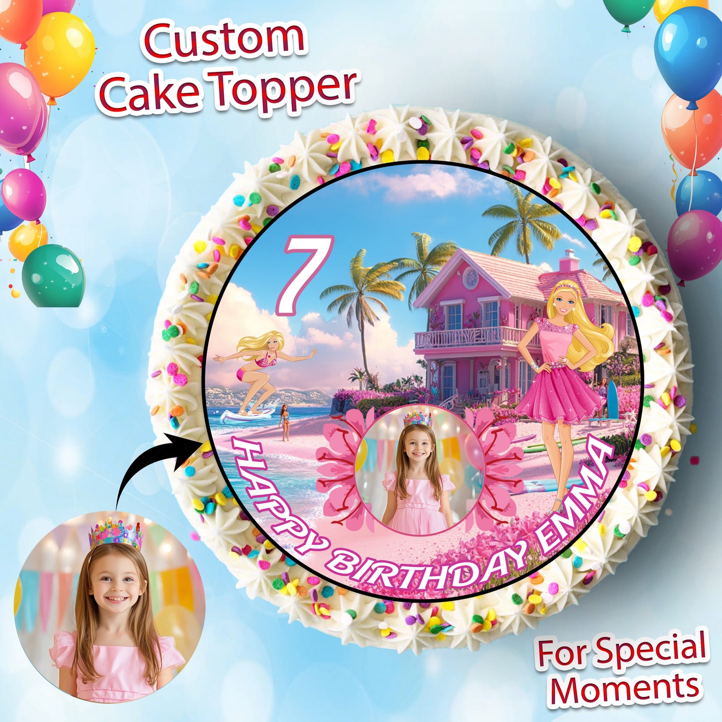 Personalized Cake Topper