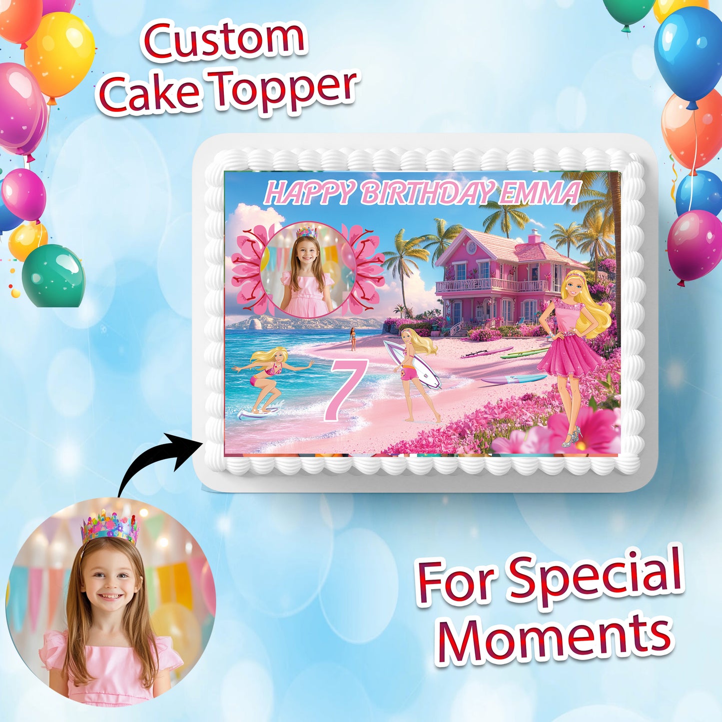 Personalized Cake Topper