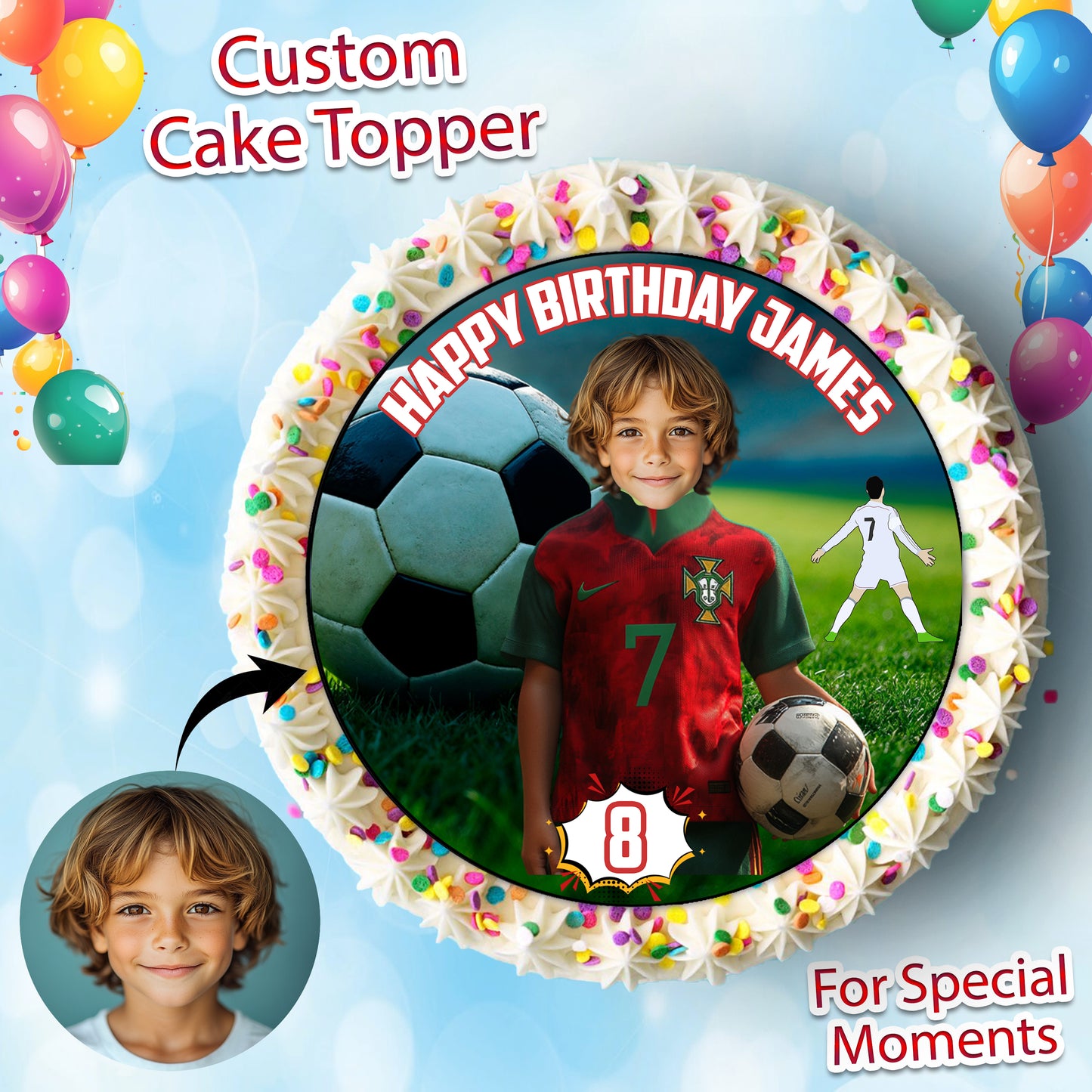 Personalized Cake Topper