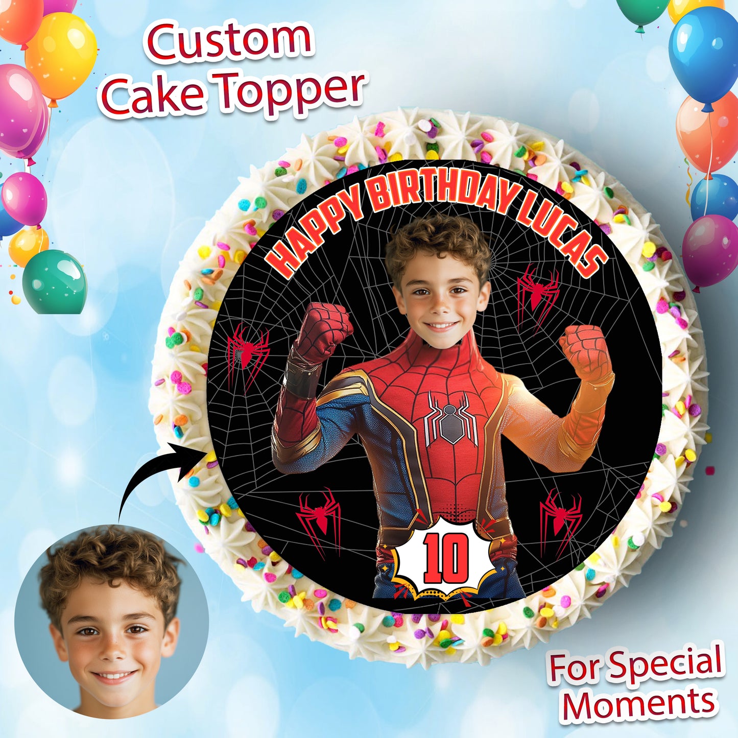 Personalized Cake Topper