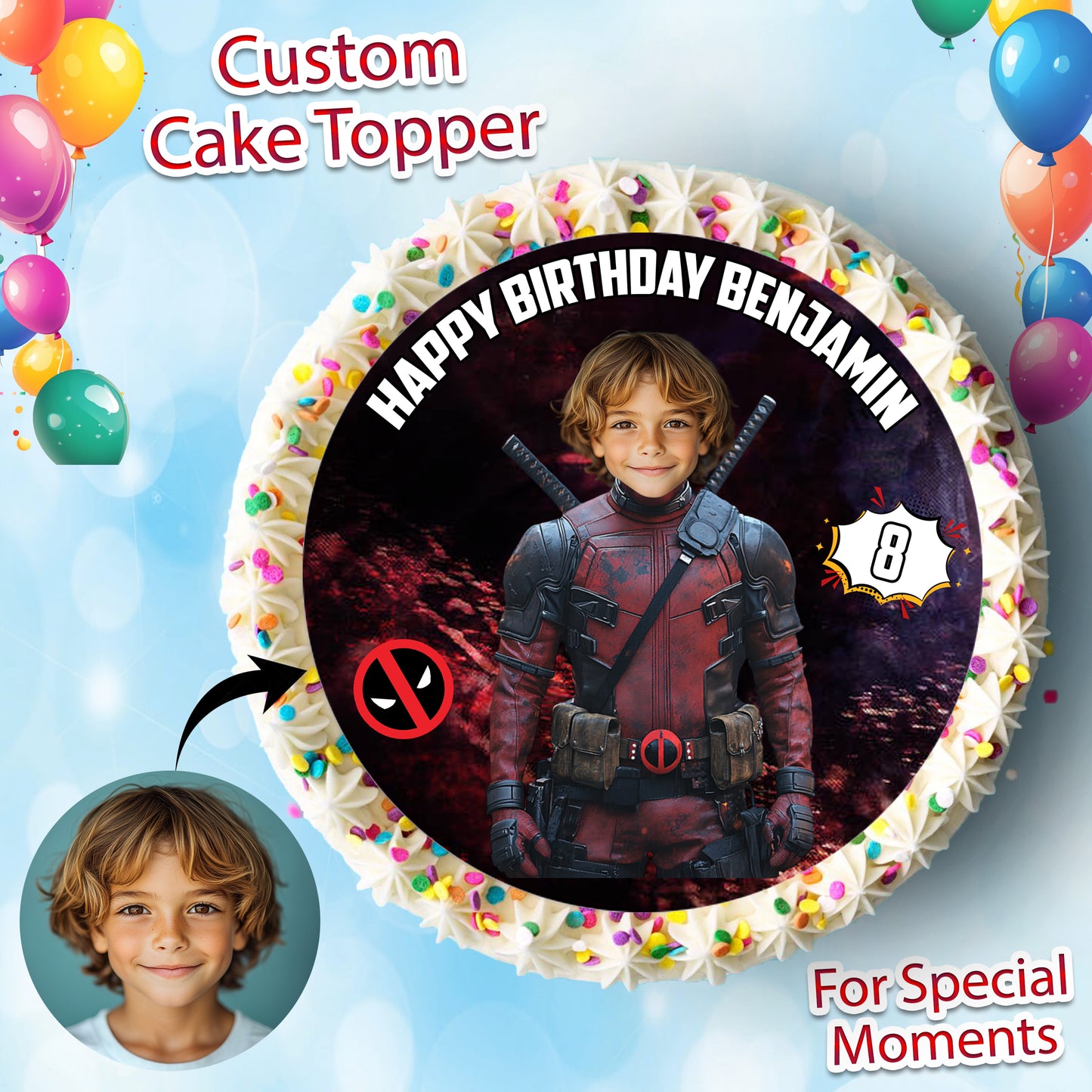 Personalized Cake Topper