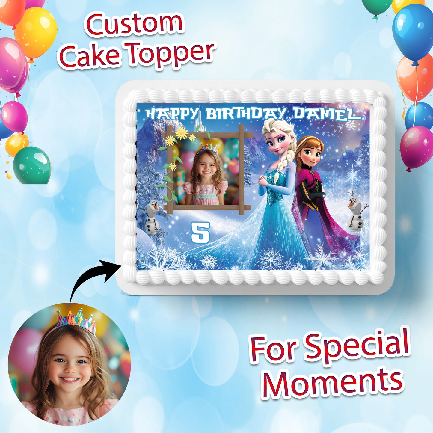 Personalized Cake Topper