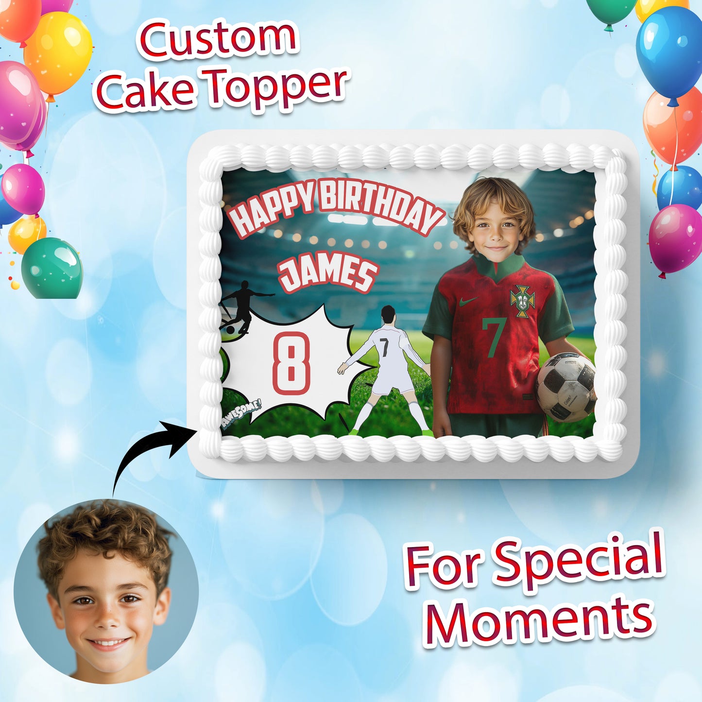 Personalized Cake Topper