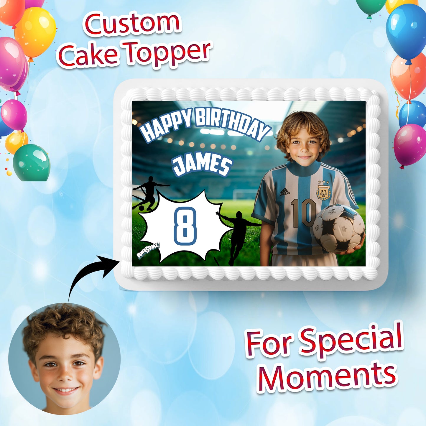 Personalized Cake Topper