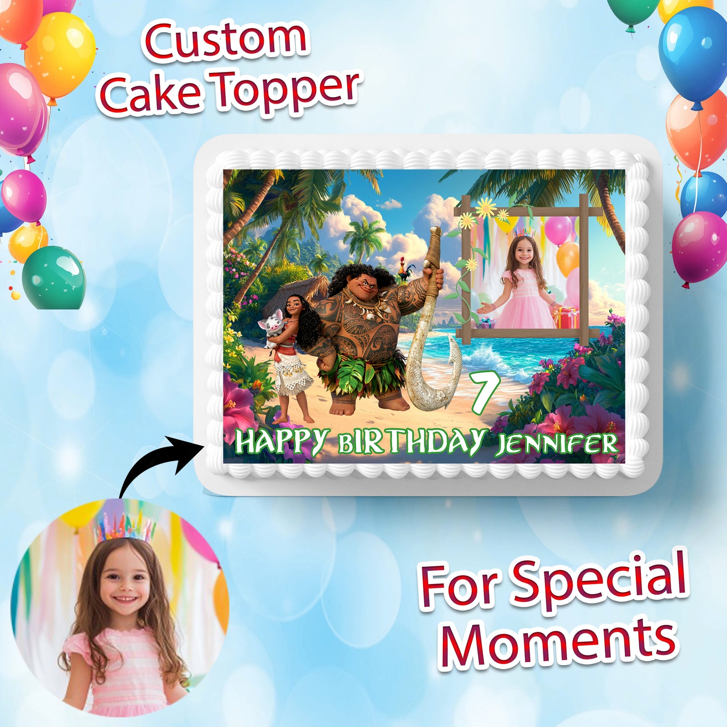 Personalized Cake Topper